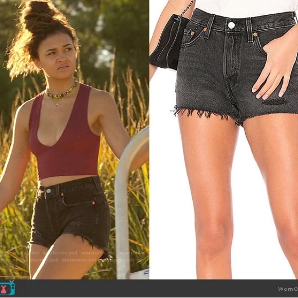 Levi 501 high jean shorts - Picture 13 of 13